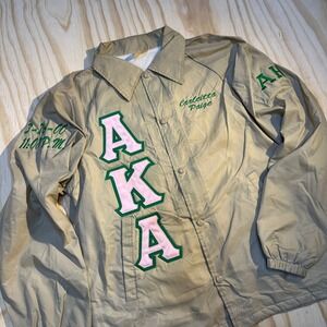 Auburn Sportswear Women's AKA Alpha Kappa Alpha Millennium Crossing Jacket M